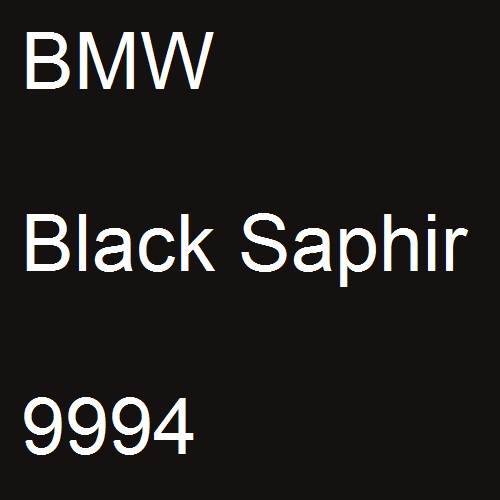 BMW, Black Saphir, 9994.